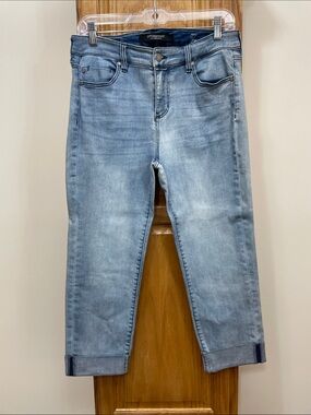 Liverpool Light Blue Cropped Jeans Size 10 Petite